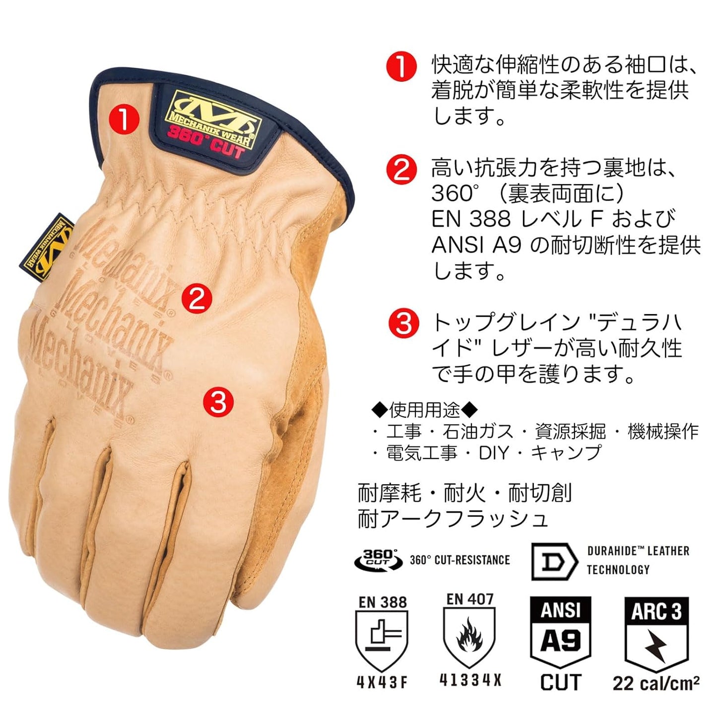 デュラハイド ドライバー F9-360