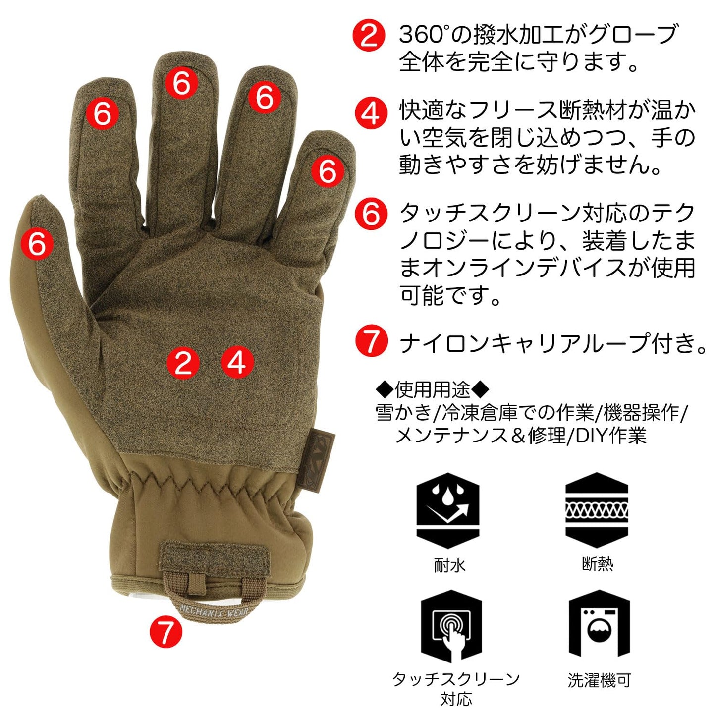 タクティカル コールドワーク ファストフィット