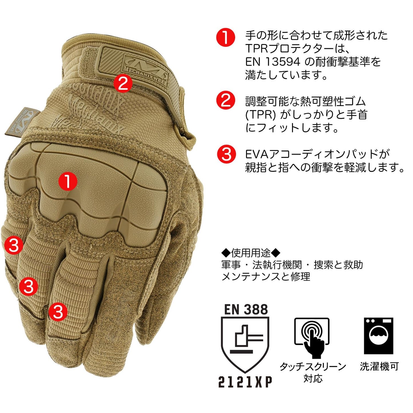タクティカル エムパクト 3