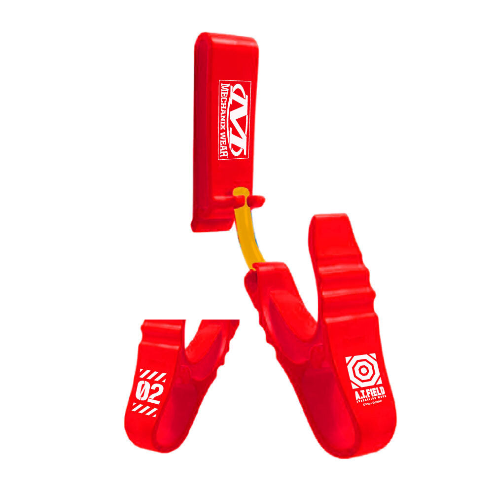 【予約】新世紀エヴァンゲリオン30周年モデル  MECHANIX WEAR × A.T.FIELD グローブクリップ　（2号機）