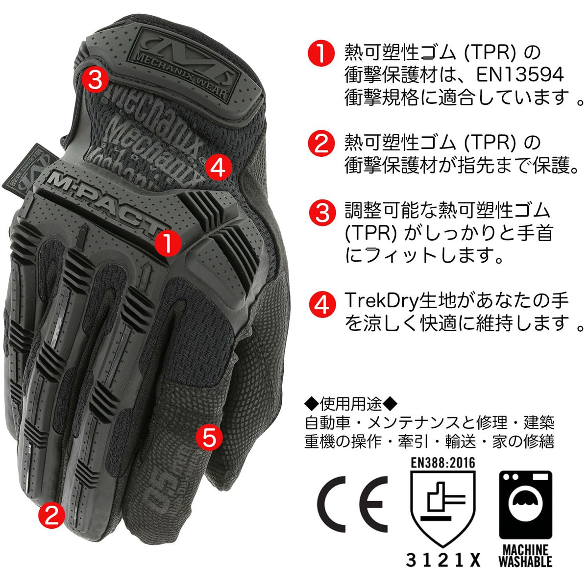 Tactical M-pact 0.5mm